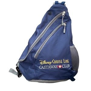 Disney Cruise Line Castaway Club Backpack Sling Shoulder Bag Tote Crossbody